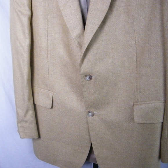 Jos A Bank 100% Silk Sport Coat Blazer 42L - Picture 4 of 4